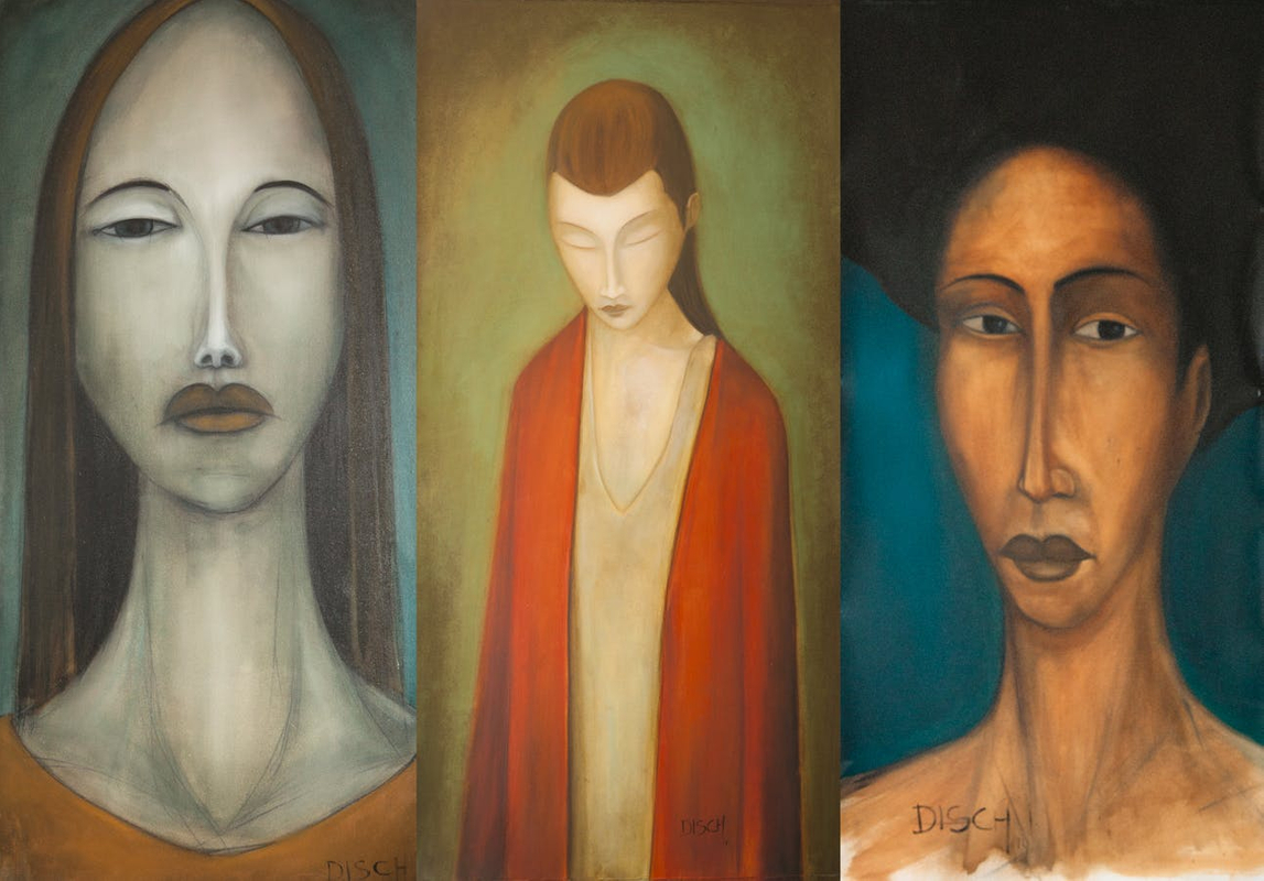 "Icônes, Triptyque" by Rémy Disch, 2016