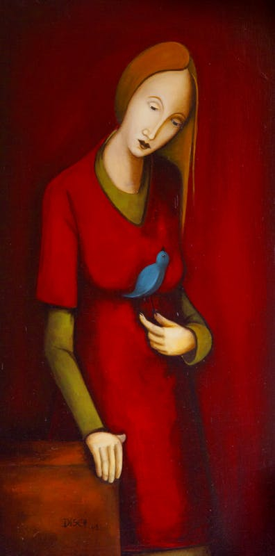 "L'oiseau bleu" by Rémy Disch, 2009