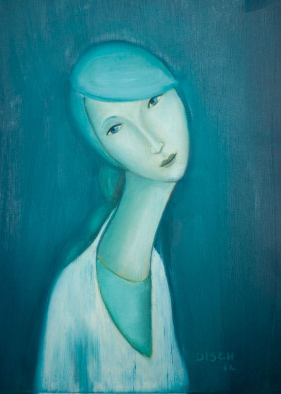 "Les cheveux bleus" by Rémy Disch, 2012