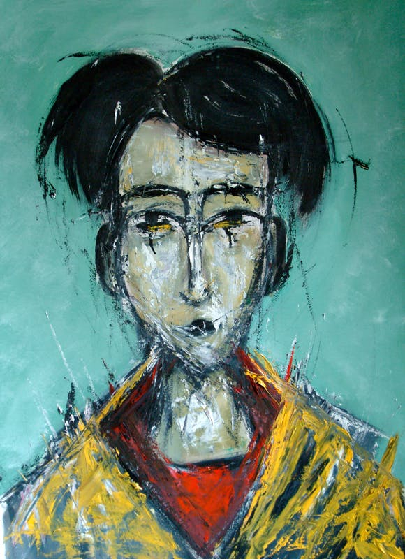 "Autoportrait aux larmes" by Rémy Disch