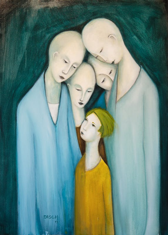 "Les cheveux verts" by Rémy Disch, 2013